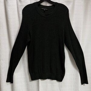 Robert Barakett Olive/black Watertown Crewneck Sweater wool classic work SZ XL